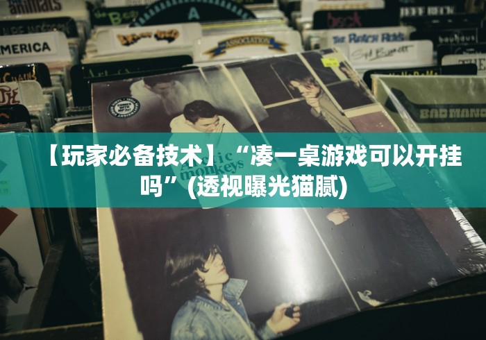 【玩家必备技术】“凑一桌游戏可以开挂吗”(透视曝光猫腻)