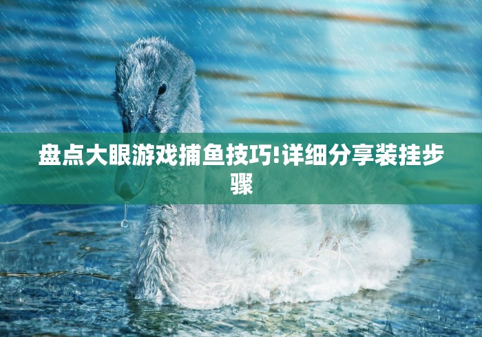 盘点大眼游戏捕鱼技巧!详细分享装挂步骤