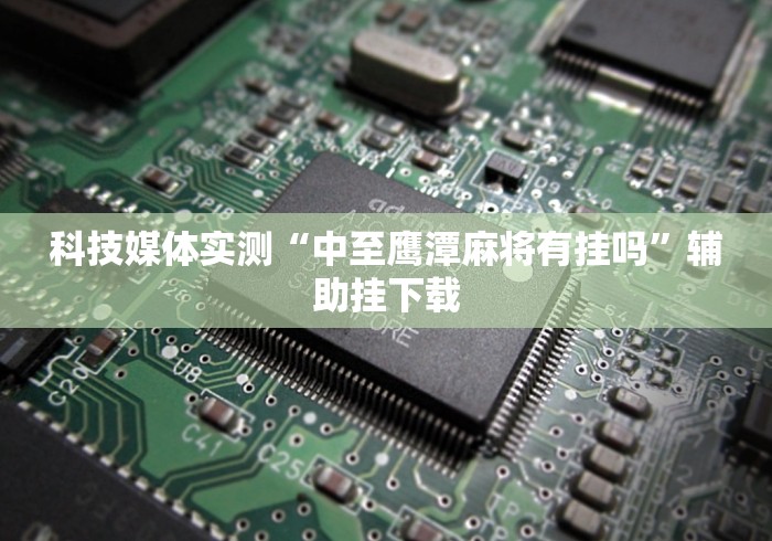 科技媒体实测“中至鹰潭麻将有挂吗”辅助挂下载 科技媒体实测“中至鹰潭麻将有挂吗”辅助挂下载