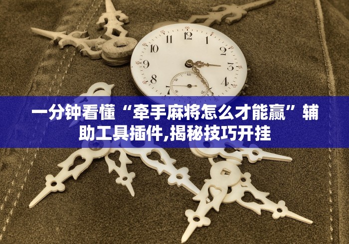 一分钟看懂“牵手麻将怎么才能赢”辅助工具插件,揭秘技巧开挂