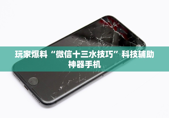 玩家爆料“微信十三水技巧”科技辅助神器手机