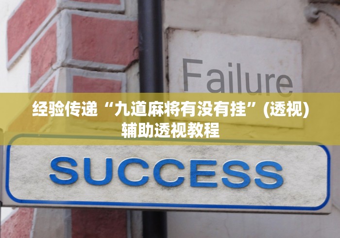 经验传递“九道麻将有没有挂”(透视)辅助透视教程