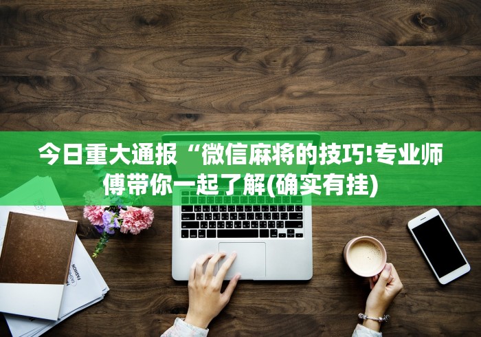 今日重大通报“微信麻将的技巧!专业师傅带你一起了解(确实有挂)