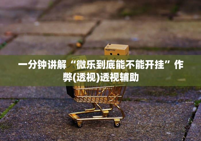 一分钟讲解“微乐到底能不能开挂”作弊(透视)透视辅助