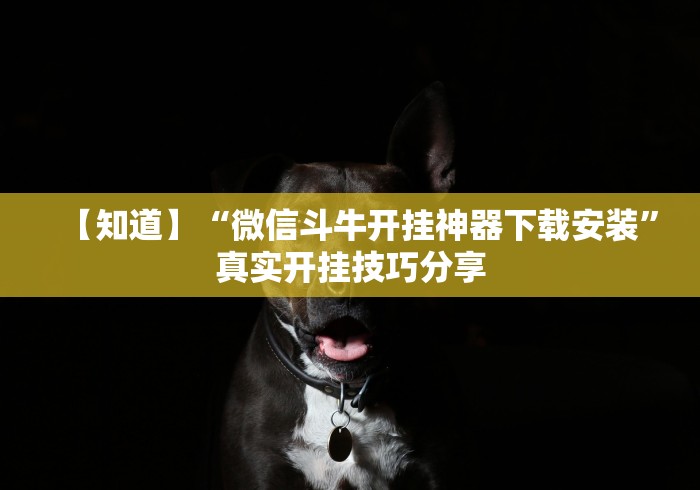 【知道】“微信斗牛开挂神器下载安装”真实开挂技巧分享