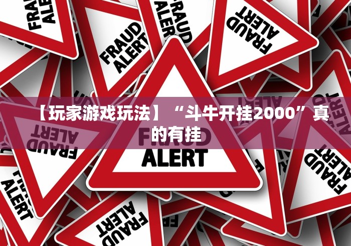【玩家游戏玩法】“斗牛开挂2000”真的有挂