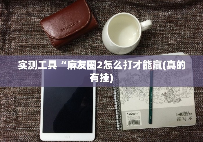 实测工具“麻友圈2怎么打才能赢(真的有挂)