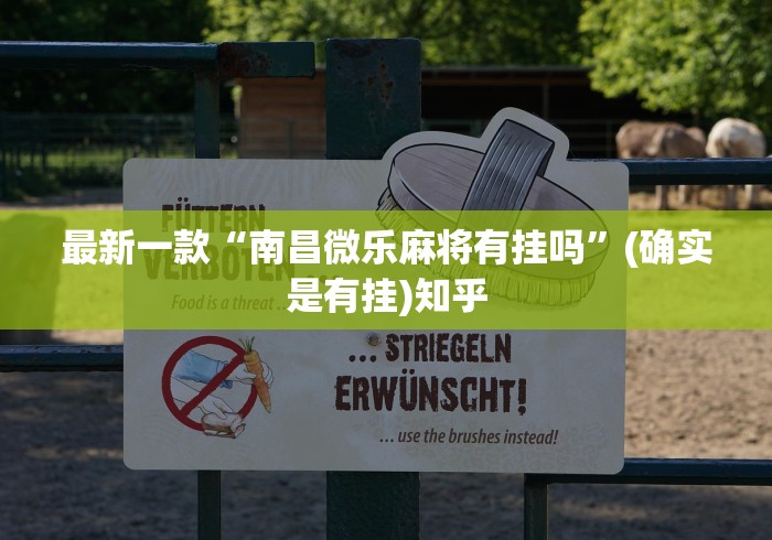 最新一款“南昌微乐麻将有挂吗”(确实是有挂)知乎