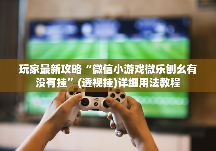 玩家最新攻略“微信小游戏微乐刨幺有没有挂”(透视挂)详细用法教程