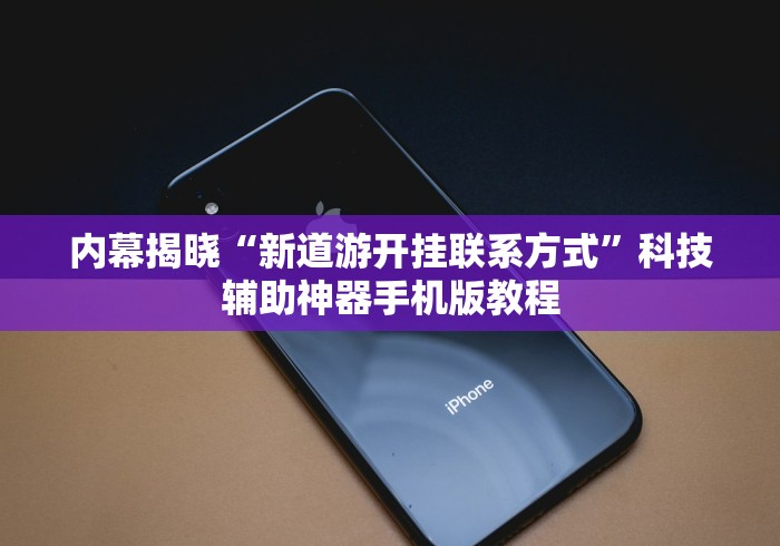 内幕揭晓“新道游开挂联系方式	”科技辅助神器手机版教程