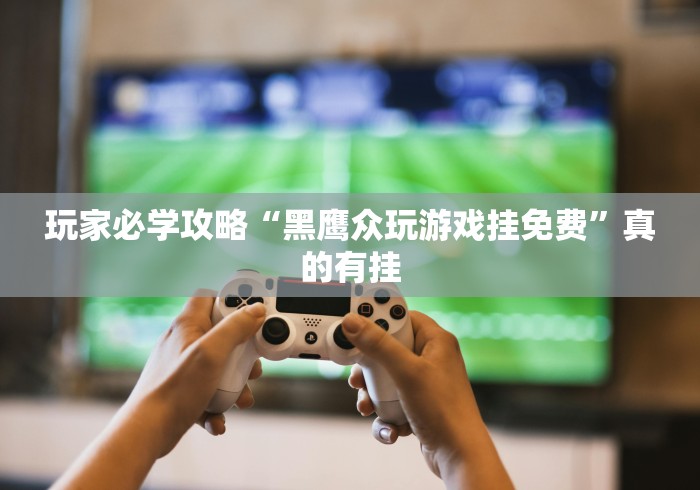 玩家必学攻略“黑鹰众玩游戏挂免费”真的有挂